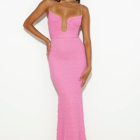 Hello Molly Dresses Hello Molly Nwt Pink Maxi Dress Poshmark